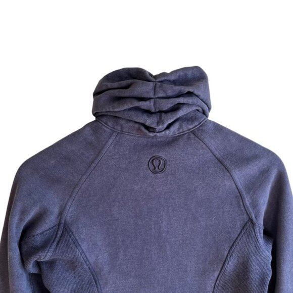 Lululemon Cuddle Up Jacket Size 2 Heathered Blue - Picture 13 of 15